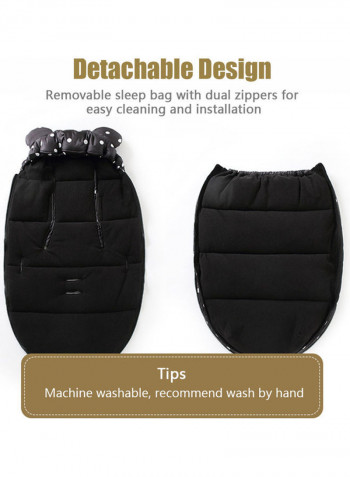 3-In-1 Multifunctional Dot Printed Sleeping Bag