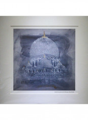 Sheik Zayed Grand Mosque Print Wall Art Multicolour