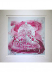 Sheik Zayed Grand Mosque Print Wall Art Multicolour