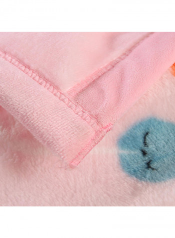 Flannel Thick Blanket Pink