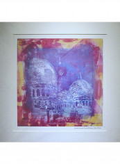 Sheik Zayed Grand Mosque Print Wall Art Multicolour
