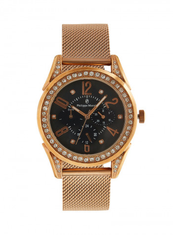 Women's Stainless Steel Analog Wrist Watch LS1112QRPB