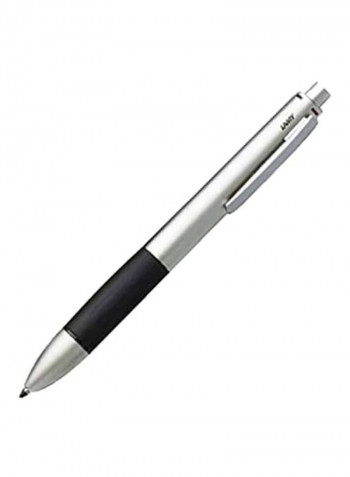 Accent Ballpoint Pen Silver/Black