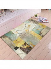 Colour Block Rectangular Carpet Multicolour 140 x 200cm