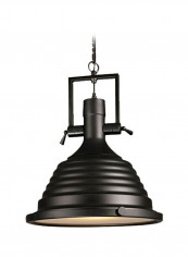 Metal Pendant Light Black 320x430millimeter