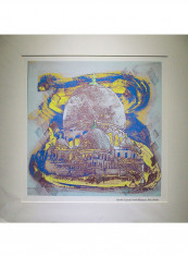 Sheik Zayed Grand Mosque Print Wall Art Multicolour