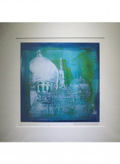 Sheik Zayed Grand Mosque Print Wall Art Multicolour
