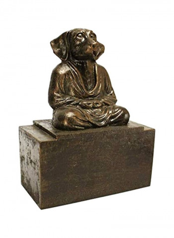 Meditating Dog Bookend