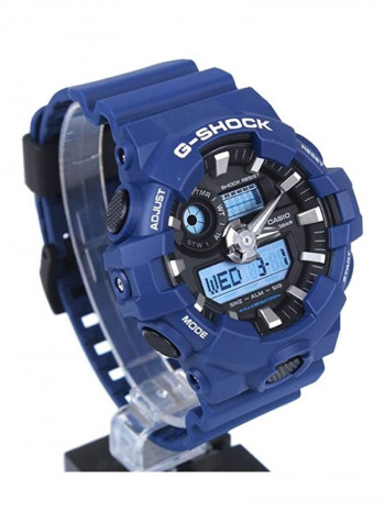 Men's Water Resistant Analog/Digital Watch GA-700-2AER