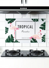 High Temperature Resistance Kitchen Wall Sticker Multicolour