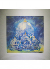 Sheik Zayed Grand Mosque Print Wall Art Multicolour
