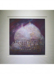 Sheik Zayed Grand Mosque Print Wall Art Multicolour