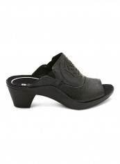 Leather Heel Sandals Black reviews Leather Heel Sandals Black