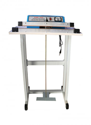 Foot Sealing Machine Silver/Blue 30x45x45cm