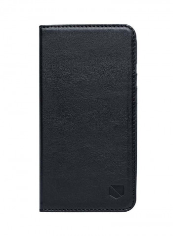 Protective Flip Cover With Wallet Case For Apple iPhone 6 Plus 6inch Black