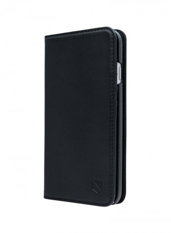 Protective Flip Cover With Wallet Case For Apple iPhone 6 Plus 6inch Black