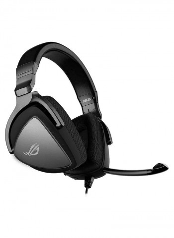 Delta Core Wired Over-Ear Gaming Headphones With Mic For PS4/PS5/XOne/XSeries/NSwitch/PC Grey/Black