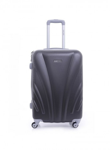 Palma Hardside 3 Piece Luggage Trolley Set Grey