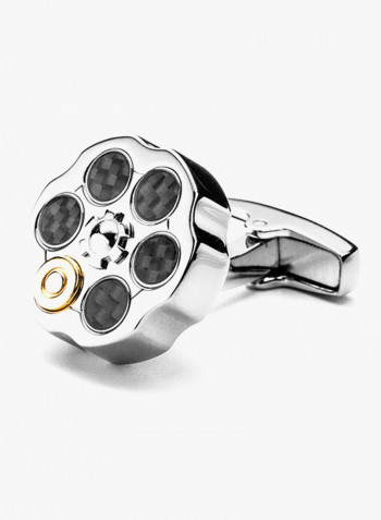 Roulette Stainless Steel Cufflinks