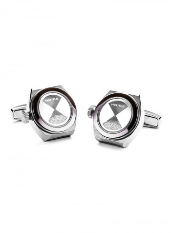 Eternity Stainless Steel Cufflinks