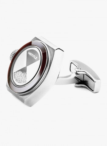 Eternity Stainless Steel Cufflinks