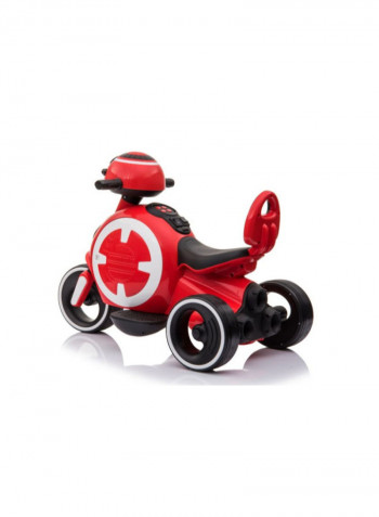 3-In-1 Deluxe Mega Push Ride On Car With Handle 23 x 33inch