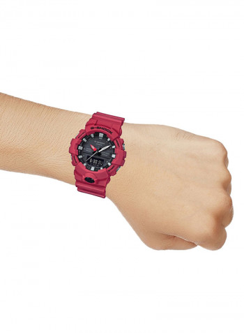 Men's Analog/Digital Watch GA-800-4ADR