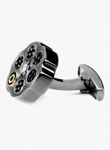 Roulette Stainless Steel Cufflinks