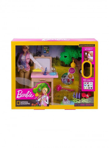 Entomologist Doll And Playset 34.25 x 24.02 x 11.81cm