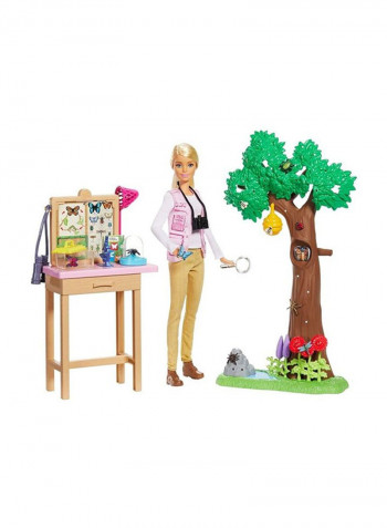 Entomologist Doll And Playset 34.25 x 24.02 x 11.81cm