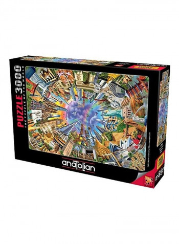3000-Piece World Monuments Puzzle Set