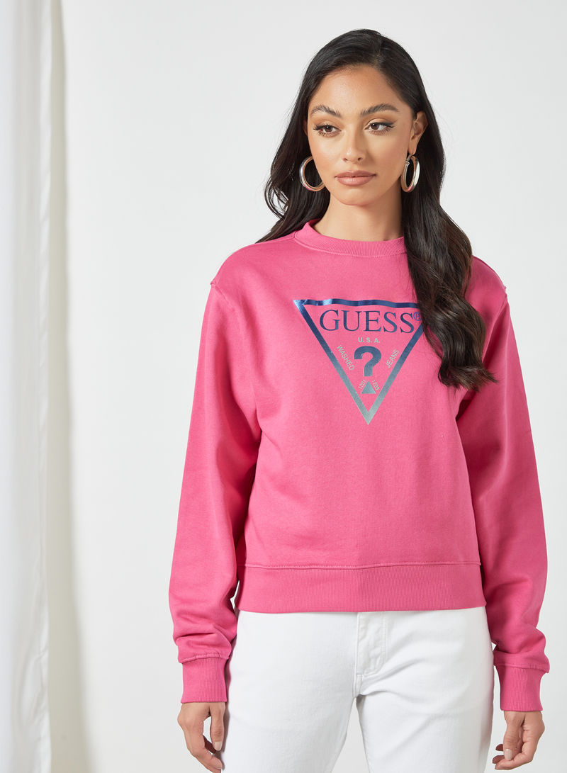 Karida Fleece Sweatshirt Pink