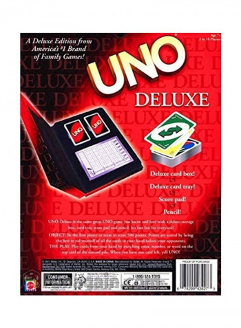 Uno Deluxe Figure 2x10inch