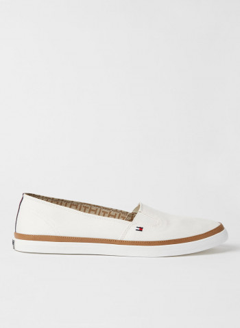Iconic Slip-On Trainers Shoes Whisper White