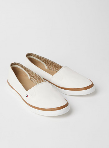 Iconic Slip-On Trainers Shoes Whisper White