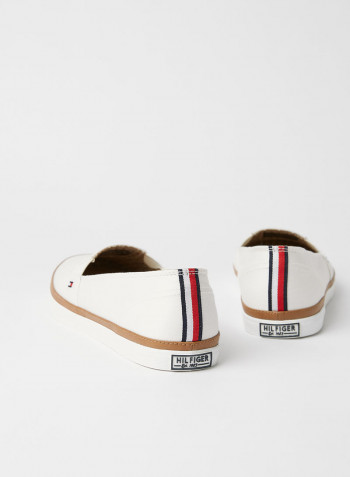 Iconic Slip-On Trainers Shoes Whisper White