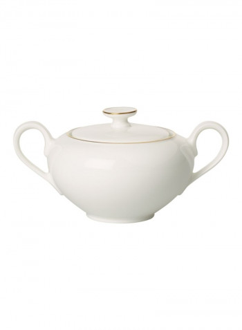 Anmut Gold Sugar Bowl White/Gold 164x111x84millimeter
