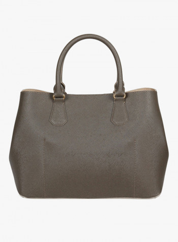 Tote Bag With Strap Grey