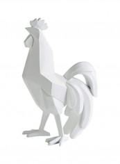 Carved Angle Rooster White 15x9.5x4inch reviews Carved Angle Rooster White 15x9.5x4inch
