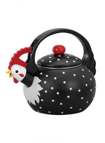 Roster Shape Whistling Tea Kettle Multicolour