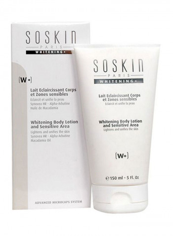 Whitening Body And Sensitive Area Lotion