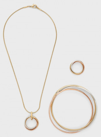 Stylish Russian Trio Jewelry Set