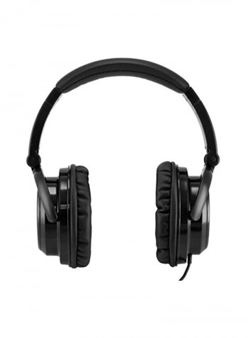 Over-Ear Wired Headphones Black