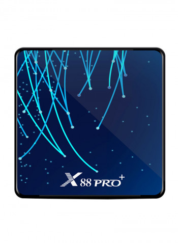 Android 9.0 Smart TV Set Top Box X88 PRO PLUS Blue