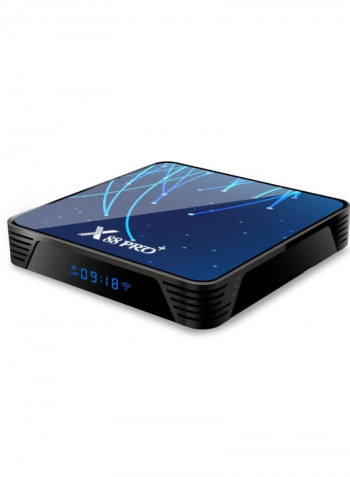 Android 9.0 Smart TV Set Top Box X88 PRO PLUS Blue