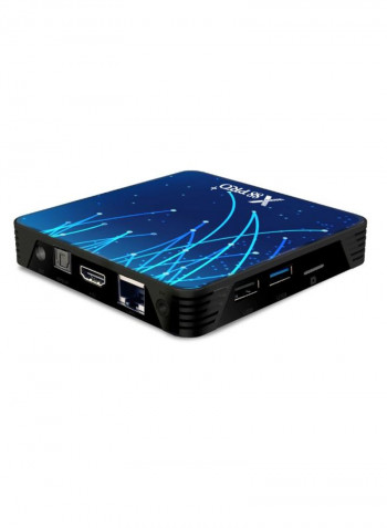 Android 9.0 Smart TV Set Top Box X88 PRO PLUS Blue