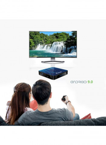 Android 9.0 Smart TV Set Top Box X88 PRO PLUS Blue