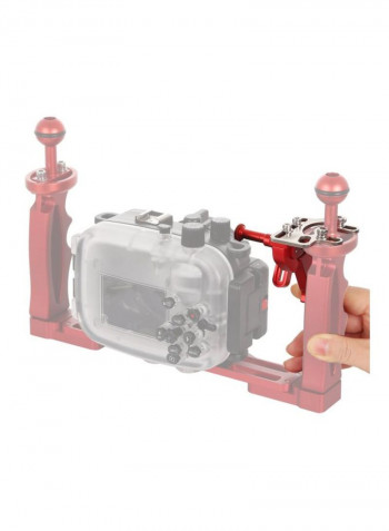 Shutter Release Trigger Extension Red/Silver