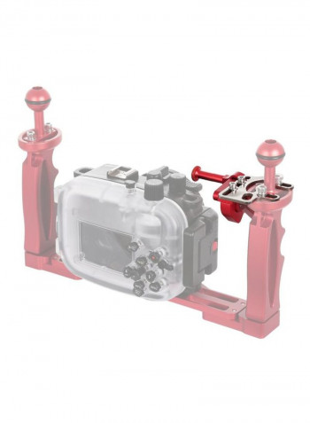 Shutter Release Trigger Extension Red/Silver