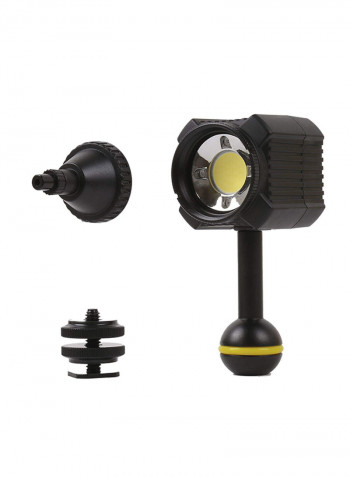 Waterproof Scuba Diving Light Black